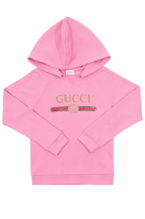 Sweatshirt with a print and logo`, zdjęcie 1 Sweatshirt with a print and logo` od Gucci Kids